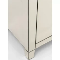 Kommode Luxury Champagne 2-Turig 1 Schub