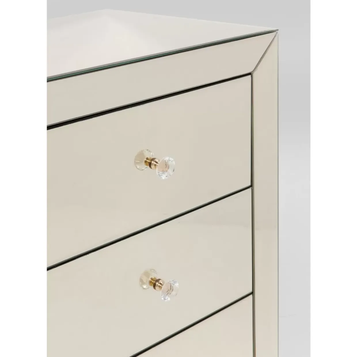 Kommode Luxury Champagne 3 Schube