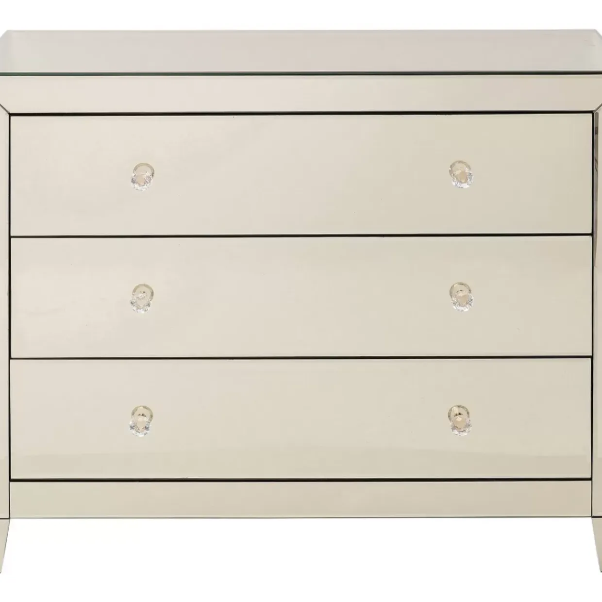 Kommode Luxury Champagne 3 Schube