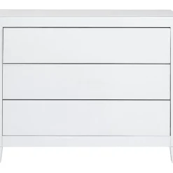 Kommode Luxury Push 3 Schube Weiss