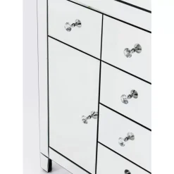Kommode Luxury 2-Turig 6 Schube