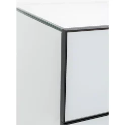 Kommode Soran 5 Schube Schwarz 65X114Cm