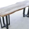 Konsole Alfredo Versteinertes Holz
