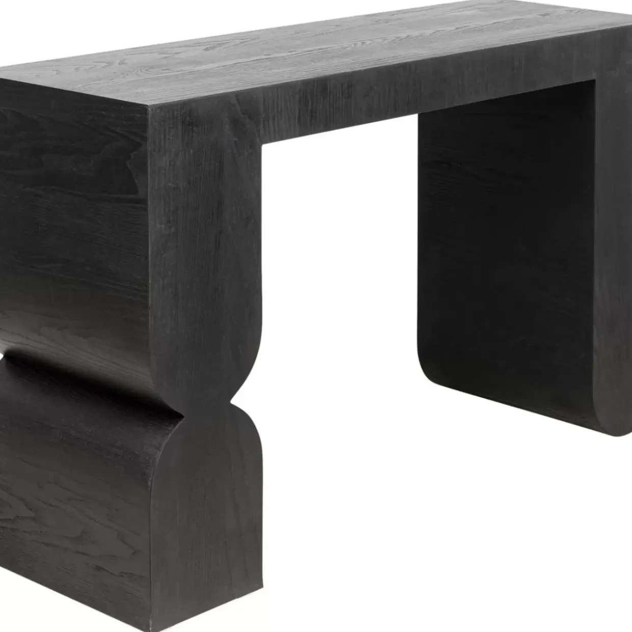 Konsole Curve Schwarz 120X76Cm