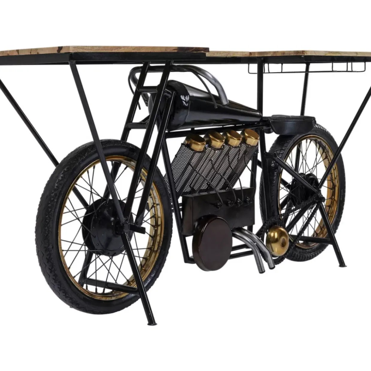Konsole Motorbike Schwarz