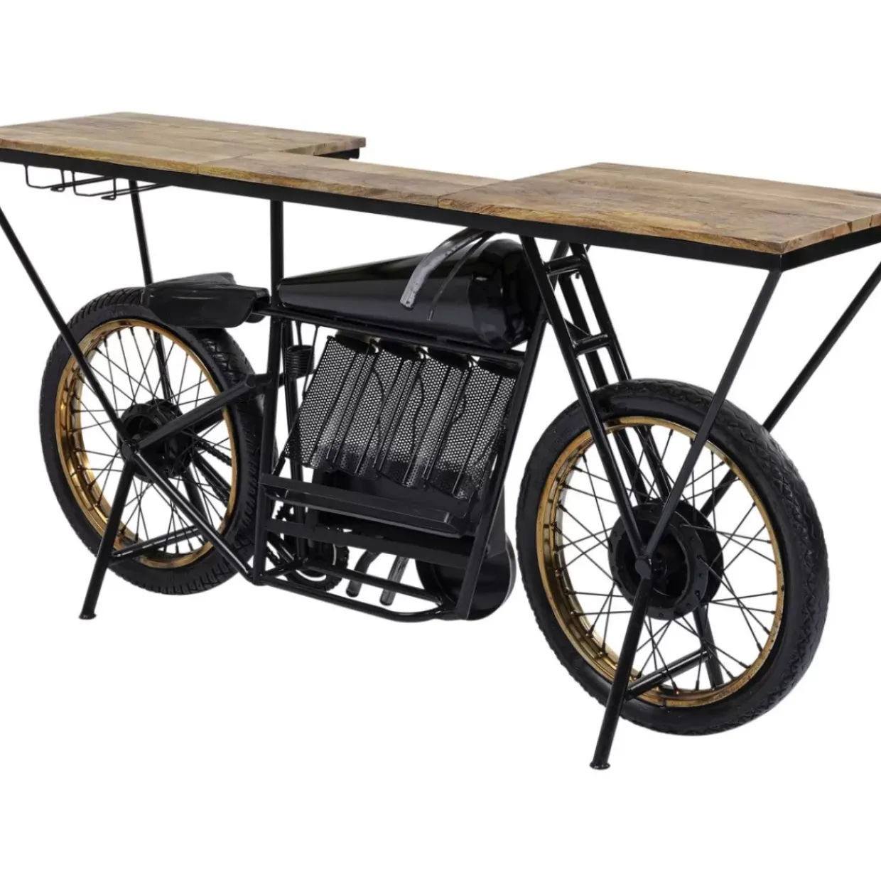 Konsole Motorbike Schwarz