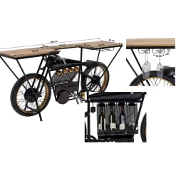 Konsole Motorbike Schwarz