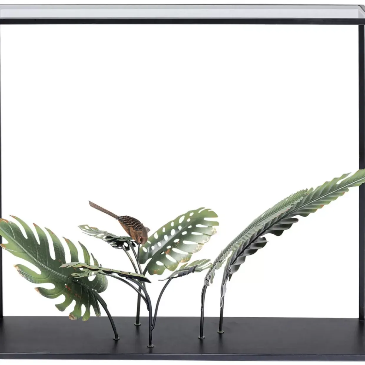 Konsole Palms Schwarz 100X86Cm