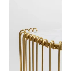 Konsole Wire Glas Marble Gold 142X89Cm