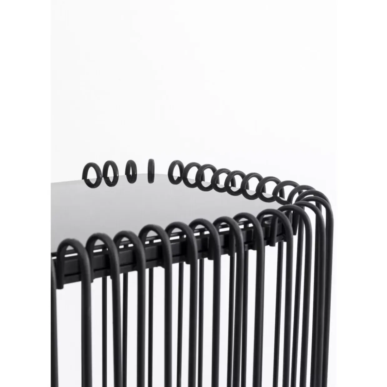 Konsole Wire Glas Schwarz 142X89Cm
