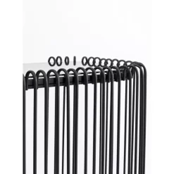 Konsole Wire Glas Schwarz 142X89Cm