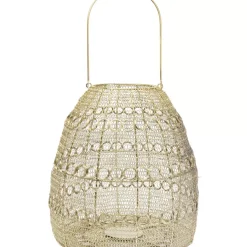 Laterne Hayat Cone Brass 37Cm