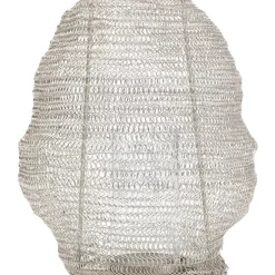 Laterne Mesh Silber O30Cm