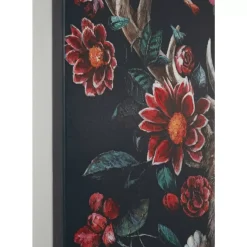 Leinwandbild Deer In Flower 90X140Cm