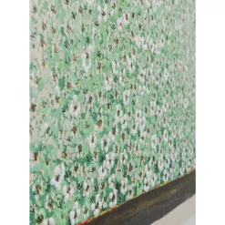 Leinwandbild Flower Boat Beige Grun 80X100Cm