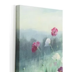 Leinwandbild Pastell Flowers 120X120Cm