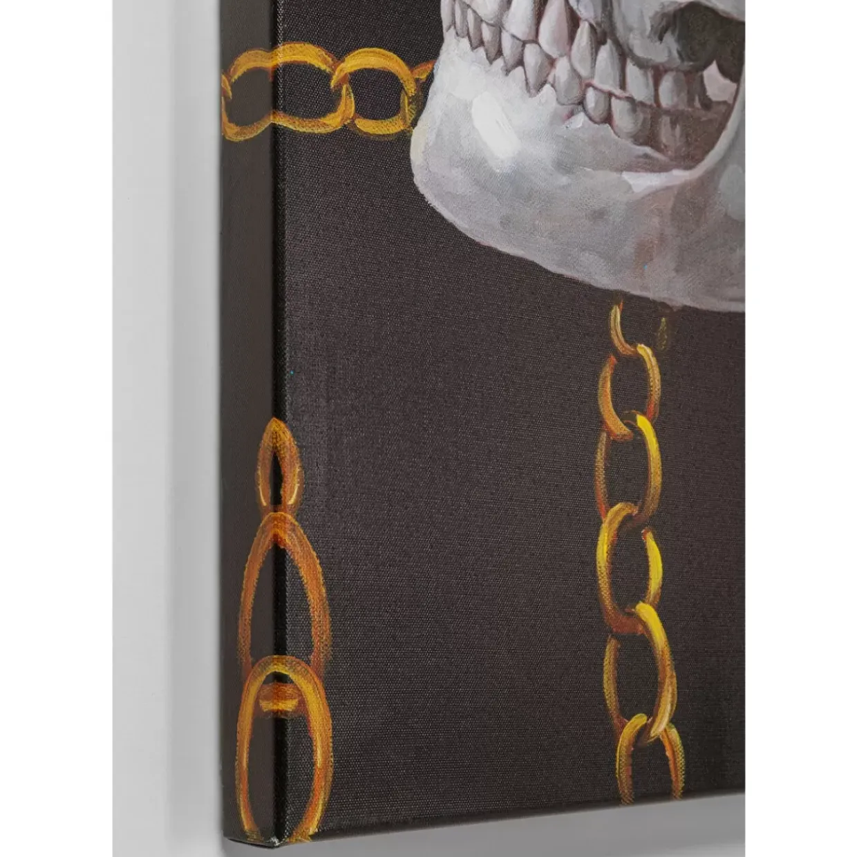 Leinwandbild Skull Gang 90X120