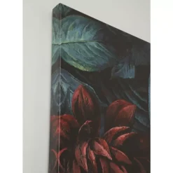 Leinwandbild Tiger In Flower 90X140Cm