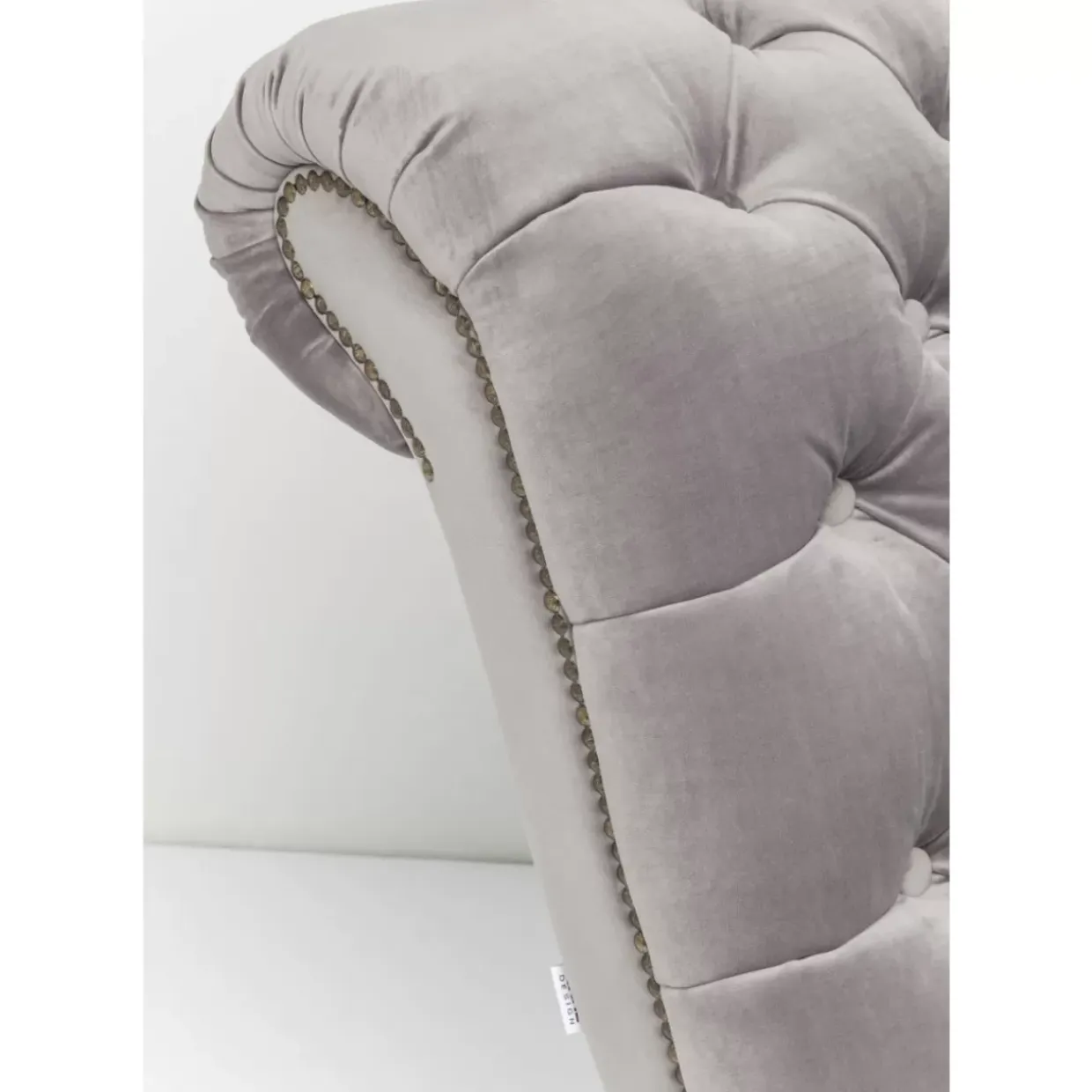 Liege Desire Velvet Silbergrau