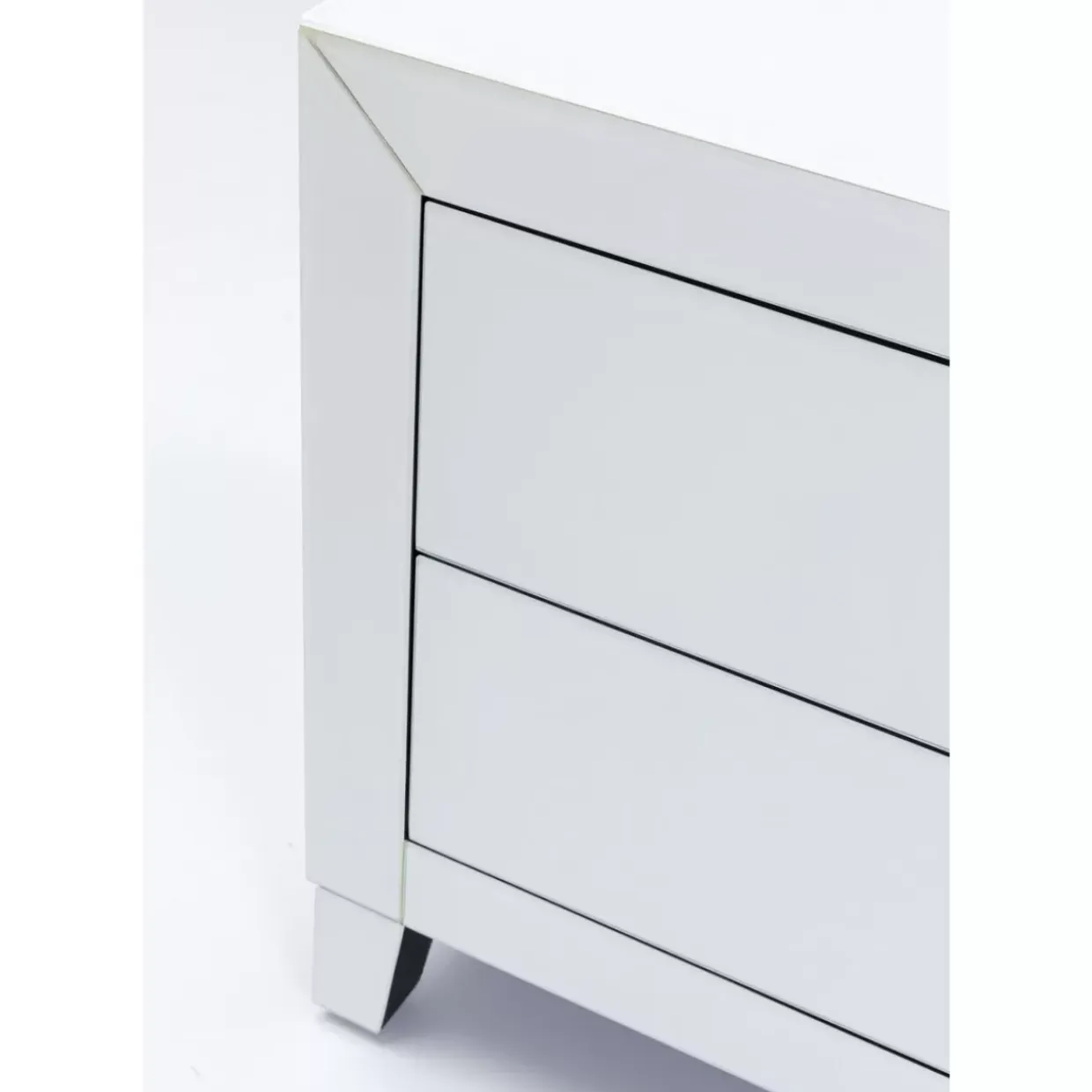 Lowboard Luxury Push Weiss 140X50Cm
