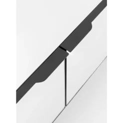 Lowboard Soran Schwarz 180X40Cm