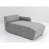 Lucca Ottomane Elements Grau Links 90Cm