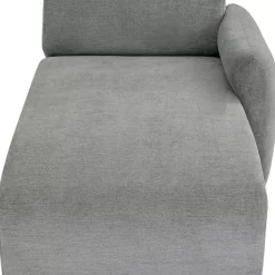 Lucca Ottomane Elements Grau Rechts 90Cm