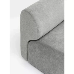 Lucca Ottomane Elements Grau Rechts 90Cm