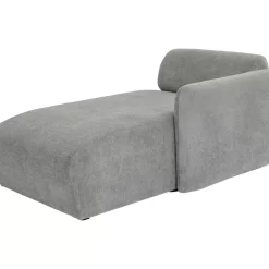 Lucca Ottomane Elements Grau Rechts 90Cm