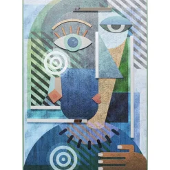 Objektbild Geometric Woman 100X150Cm