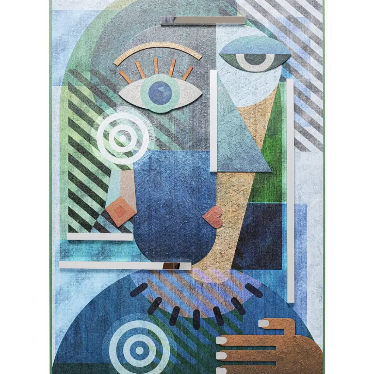 Objektbild Geometric Woman 100X150Cm
