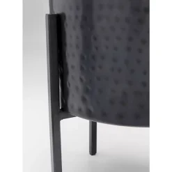 Pflanztopf Mynah Schwarz 42Cm