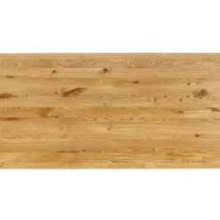 Platte Tavola Schweizer Kante Eiche 200X100
