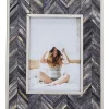 Rahmen Chevron Grau 13X18