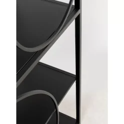 Regal Circle Schwarz 100X200Cm