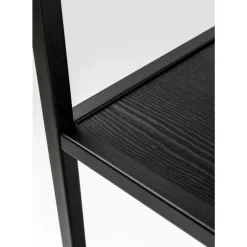 Regal Loftie Schwarz 77X185Cm