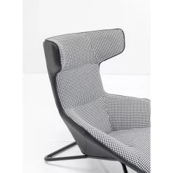 Relaxsessel Granada Schwarz Weiss