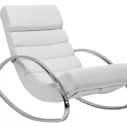 Schaukelsessel Manhattan White