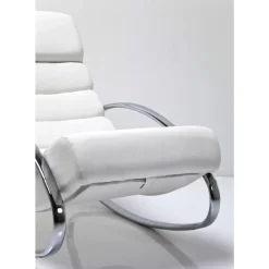 Schaukelsessel Manhattan White