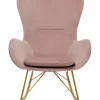 Schaukelsessel Oslo Rosa