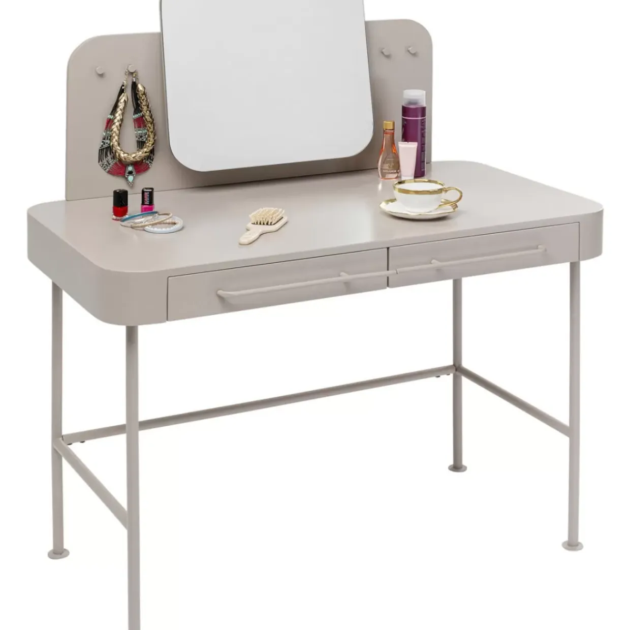 Schminktisch Montieri Creme 125X53Cm