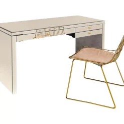 Schreibtisch Luxury Champagne 140X60Cm