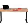 Schreibtisch Office Harmony Schwarz 180X90