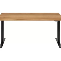 Schreibtisch Office Jackie Eiche Schwarz 160X80