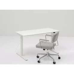 Schreibtisch Office Smart Weiss Weiss 140X60