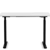 Schreibtisch Office Smart Schwarz Weis 140X60