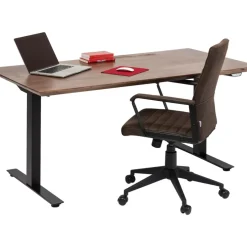 Schreibtisch Office Symphony Dunkel Schwarz 160X80