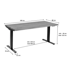 Schreibtisch Symphony 160X80