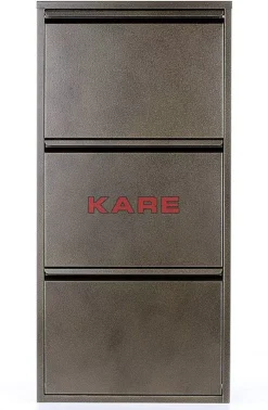 Schuhkipper Caruso 3-Er Bronze