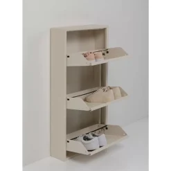 Schuhkipper Caruso 3-Er Creme